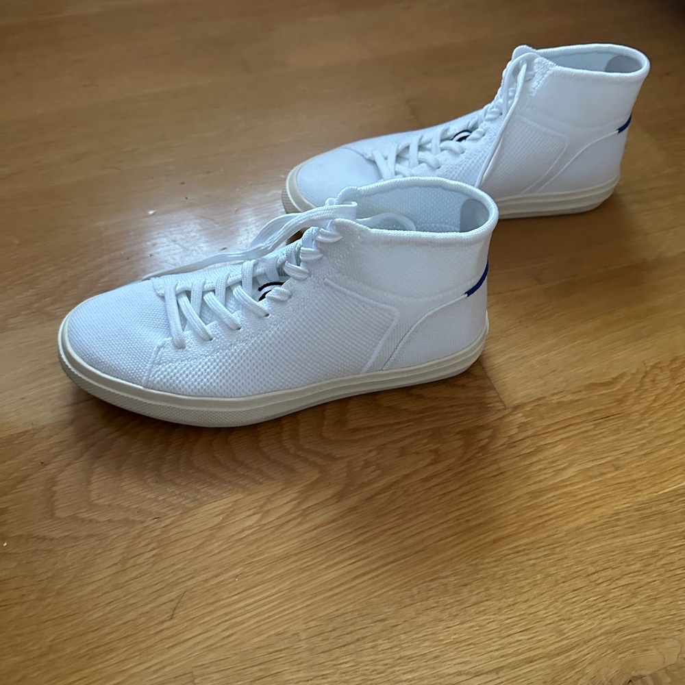 Rothy’s White High-Top Sneakers - Picture 7 of 10